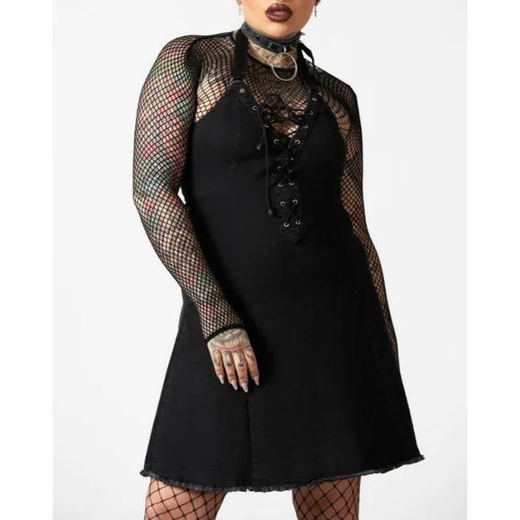 Killstar Subzero Halter Dress - Picture 5 of 9